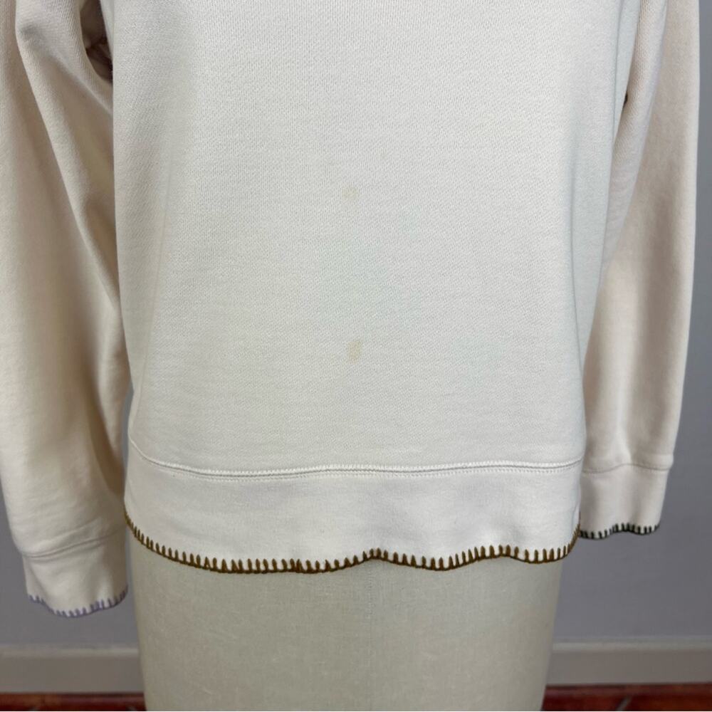 Madewell Stitched Shrunken Sweatshirt - Picture 5 of 9